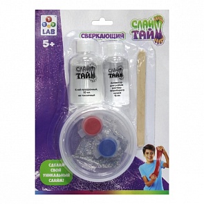 Набор из серии Слайм тайм - Сделай слайм. Сверкающий (1TOY, Т12026)